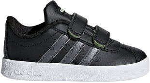 Jalatsid Adidas Vl Court 2.0 Cmf I, must hind ja info | Laste spordijalatsid | kaup24.ee