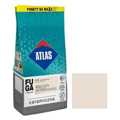 Keraamika vuugitäide Atlas 019, 5 kg, helebeež värv hind ja info | atlas Sanitaartehnika, remont, küte | kaup24.ee