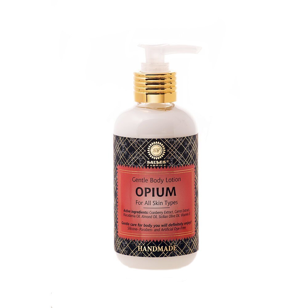 Ihupiim "Opium" Saules Fabrika, 200g hind ja info | Kehakreemid, kehaspreid | kaup24.ee