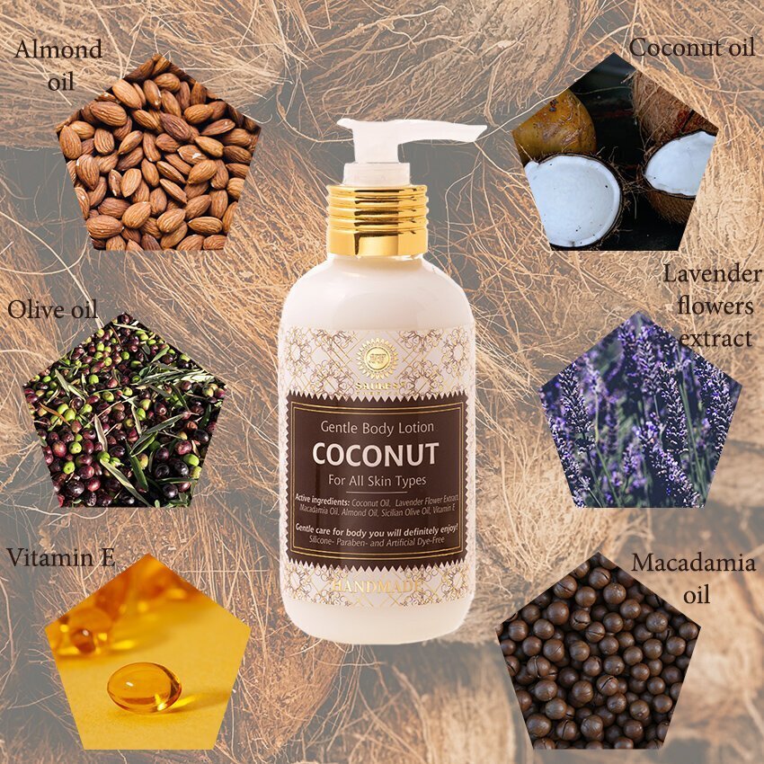 Ihupiim "Coconut" Saules Fabrika, 200g hind ja info | Kehakreemid, losjoonid | kaup24.ee