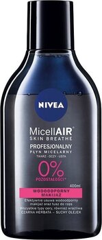 Kahefaasiline meigieemaldaja Nivea Micell Air Skin Breathe 400 ml hind ja info | Näopuhastusvahendid | kaup24.ee