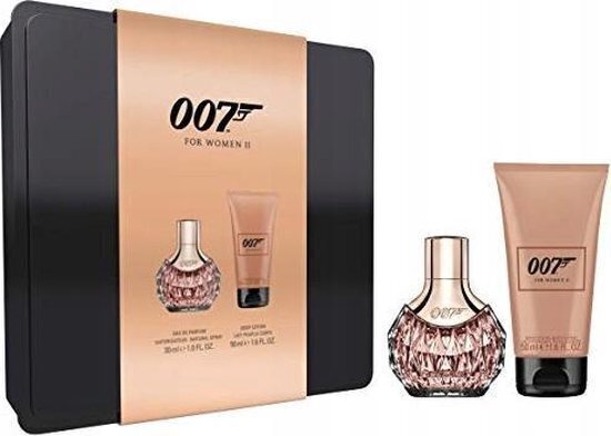 Komplekt James Bond 007 For Women II: EDP naistele, 30 ml + ihupiim, 50 ml hind ja info | Naiste parfüümid | kaup24.ee