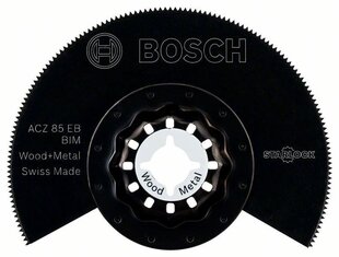 Полотно для многофункциональных инструментов Bosch BIM ACZ 85 EB древесина, металл 85 мм [2608661636) цена и информация | Механические инструменты | kaup24.ee