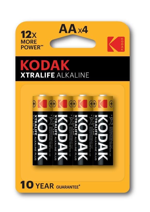 Patareid Kodak AA, 4 tk hind ja info | Patareid | kaup24.ee