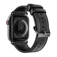 Käevõru Dux Ducis Business Version 42/44mm Apple Watch must hind ja info | Nutivõrud (fitness tracker) | kaup24.ee