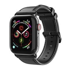 Käevõru Dux Ducis Business Version 42/44mm Apple Watch must цена и информация | Фитнес-браслеты | kaup24.ee