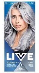 Краска для волос Schwarzkopf Live, 098, стальное серебро цена и информация | Краска для волос | kaup24.ee
