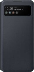Чехол Samsung S View Cover для Galaxy A42 5G черный EF-EA426PBEGEE цена и информация | Чехлы для телефонов | kaup24.ee