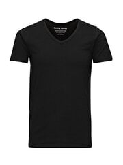 Meeste T-särgid Jack&Jones Jjebasic V-Neck Tee S/S 12059219 цена и информация | Мужские футболки | kaup24.ee