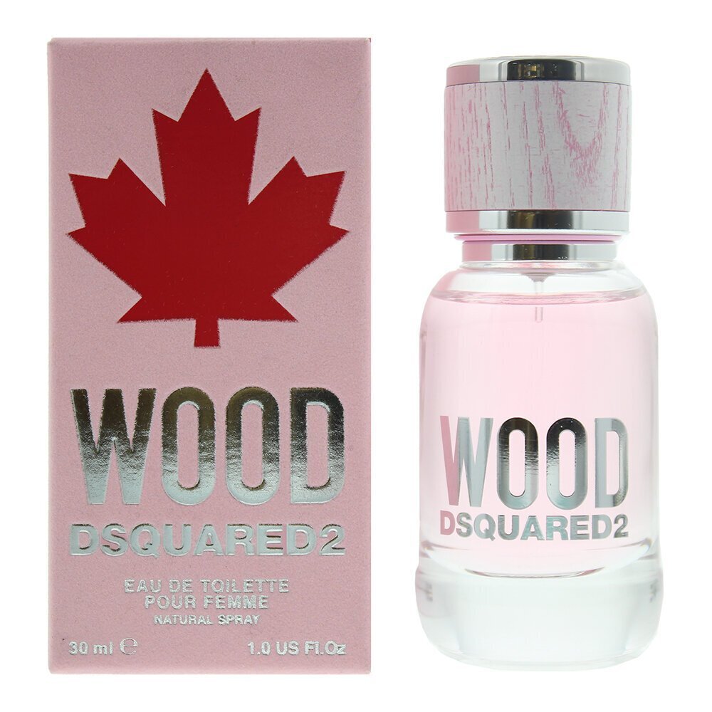 Pihustatav tualettvesi Dsquared2 Wood Pour Femmer, 30 ml цена и информация | Naiste parfüümid | kaup24.ee