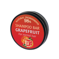 Tahke šampoon "Grapefruit" (in aluminium jar) Saules Fabrika, 60g hind ja info | Šampoonid | kaup24.ee