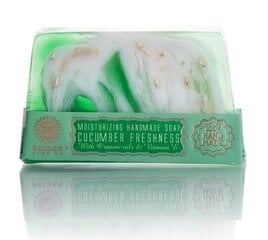 Glütseriinseep Cucumber Freshness Saules Fabrika 80 g цена и информация | Мыло | kaup24.ee