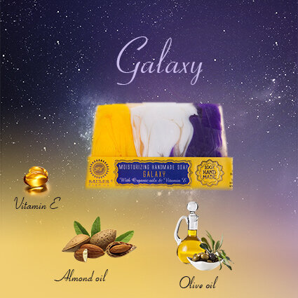 Glütseriinseep Galaxy Saules Fabrika 80 g hind ja info | Seebid | kaup24.ee