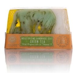Питающее глицериновое мыло GREEN TEA Saules Fabrika, 80 г цена и информация | Мыло | kaup24.ee
