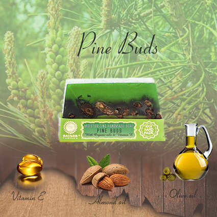 Glütseriinseep Pine buds Saules Fabrika 80 g hind ja info | Seebid | kaup24.ee