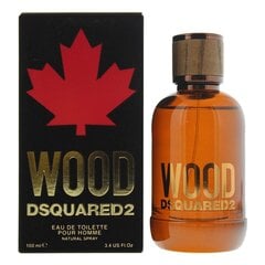 Туалетная вода Dsquared2 Wood EDT для мужчин, 100 мл цена и информация | Мужские духи | kaup24.ee