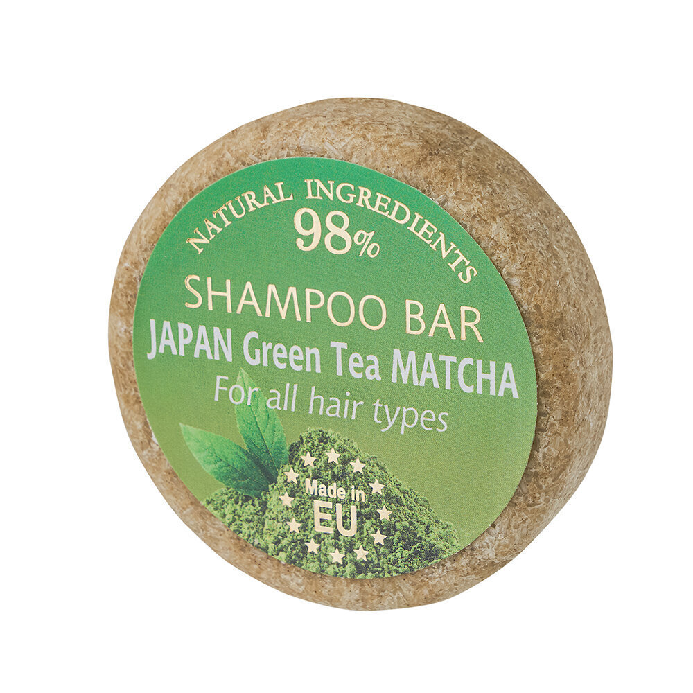 Tahke šampoon "Jasmin-green tea Matcha" Saules Fabrika, 60g hind ja info | Šampoonid | kaup24.ee