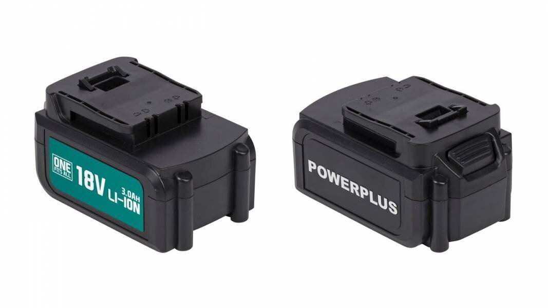 Liitiumaku 18 V, 3Ah, Powerplus hind ja info | Akutrellid, kruvikeerajad | kaup24.ee