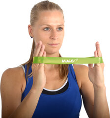 Тренировочная резиновая лента F!T Loop, сильный уровень сопротивления цена и информация | Фитнес-резинки, гимнастические кольца | kaup24.ee