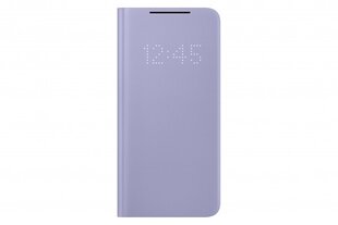 Telefoniümbris Samsung Smart LED telefonile Samsung Galaxy S21, Violet hind ja info | Telefoni kaaned, ümbrised | kaup24.ee