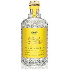 Kölnivesi 4711 Acqua Colonia Lemon & Ginger EDC naistele/meestele, 50 ml цена и информация | Женские духи | kaup24.ee