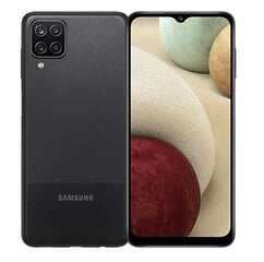 Samsung Galaxy A12 4G Dual-Sim 4/64GB Black SM-A127FZKV цена и информация | Мобильные телефоны | kaup24.ee