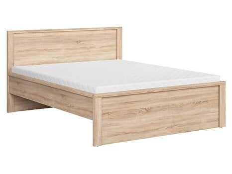 Кровать BRW Kaspian T 160x200см, дуб цена и информация | Кровати | kaup24.ee