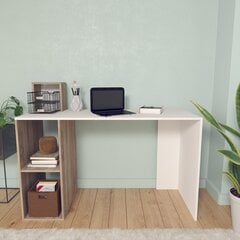Письменный стол Buca, бежевый цена и информация | Компьютерные, письменные столы | kaup24.ee