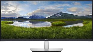 LCD monitor|DELL|P3421W|34"|Business/Curved/21 : 9|Panel IPS|3440x1440|21:9|60Hz|Matt|8 ms|Swivel|Reguleeritav kõrgus|Kallutus|Värv hõbedane|210-BDDU hind ja info | Monitorid | kaup24.ee