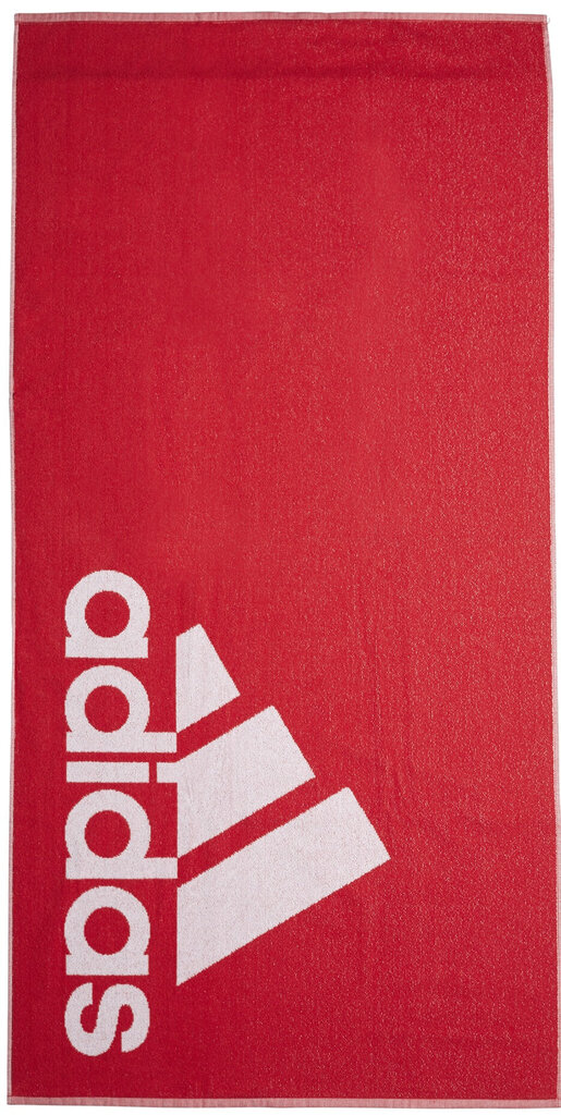 Rätik Adidas L, punane цена и информация | Rätikud, saunalinad | kaup24.ee