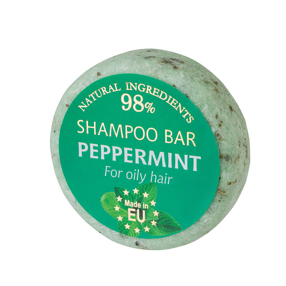 Tahke šampoon Peppermint Saules Fabrika, 60 g цена и информация | Šampoonid | kaup24.ee