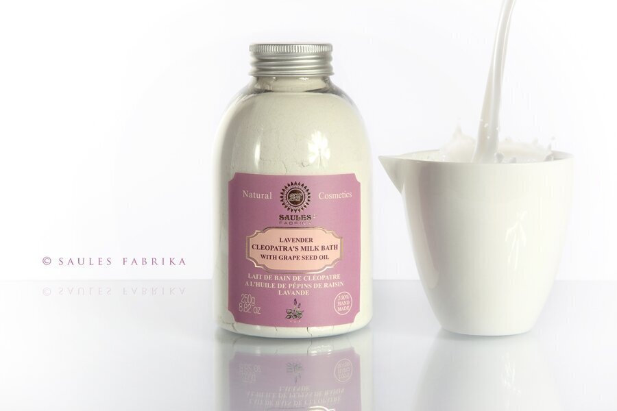 Vannipiima pulber Lavender Saules Fabrika, 250g цена и информация | Dušigeelid, õlid | kaup24.ee