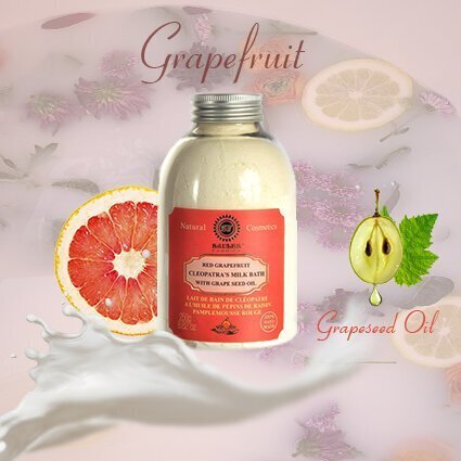 Vannipiima pulber Grapefruit Saules Fabrika, 250g цена и информация | Dušigeelid, õlid | kaup24.ee