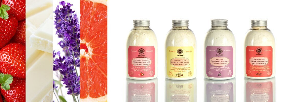 Vannipiima pulber Grapefruit Saules Fabrika, 250g hind ja info | Dušigeelid, õlid | kaup24.ee