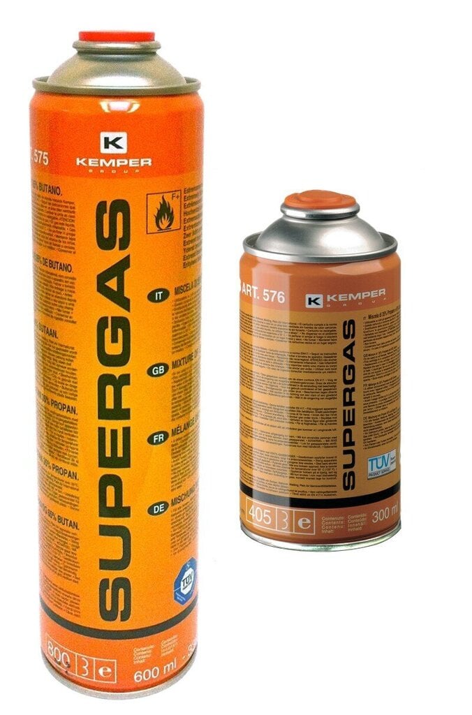 Gaas Kemper Supergas 600 ml цена и информация | Turistide gaasipliidid, gaasiballoonid | kaup24.ee