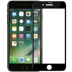 Raamiga kaitseklaas Hallo Full Face 5D / Full Glue Tempered Glass Apple iPhone 6 / 6S, must hind ja info | Ekraani kaitsekiled | kaup24.ee
