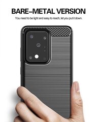 Silikoonist ümbris Fusion Trust Back Case, Samsung Galaxy A42 5G, must hind ja info | Telefoni kaaned, ümbrised | kaup24.ee