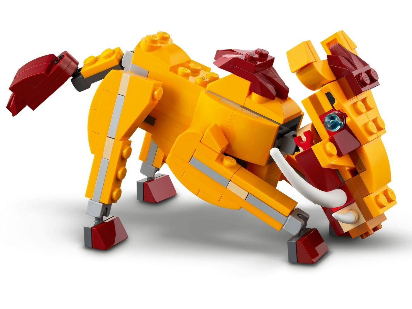 31112 LEGO® Creator Metsik lõvi цена и информация | Klotsid ja konstruktorid | kaup24.ee