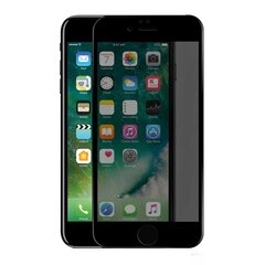 Karastatud kaitseklaas telefonile iPhone SE2 Privacy, Full Glue, Full Cover, Soundberry hind ja info | Ekraani kaitsekiled | kaup24.ee