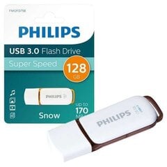 Philips USB 3.0 Flash Drive Snow Edition (Brown) 128GB hind ja info | Philips Arvutid ja IT- tehnika | kaup24.ee