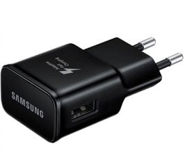 Samsung 15W reisiadapter EP-TA20EBENGEU must hind ja info | Mobiiltelefonide laadijad | kaup24.ee