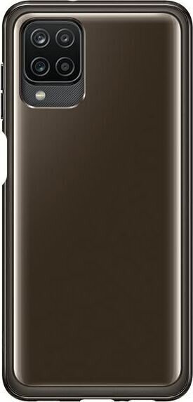 Telefoniümbris Samsung telefonile Samsung Galaxy A12, Clear cover, must цена и информация | Telefoni kaaned, ümbrised | kaup24.ee