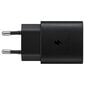 Samsung reisiadapter (ilma kaabliita) 25W must EP-TA800NBEGEU цена и информация | Mobiiltelefonide laadijad | kaup24.ee