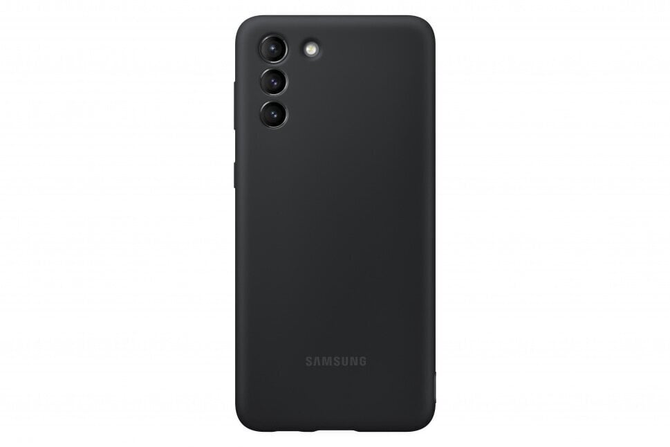 Samsung Silikoonkate G996B Galaxy S21 Plus must EF-PG996TBEGWW цена и информация | Telefoni kaaned, ümbrised | kaup24.ee