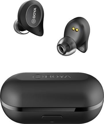 Boya juhtmevabad kõrvaklapid + mikrofon True Wireless BY-AP1, valge hind ja info | Kõrvaklapid | kaup24.ee