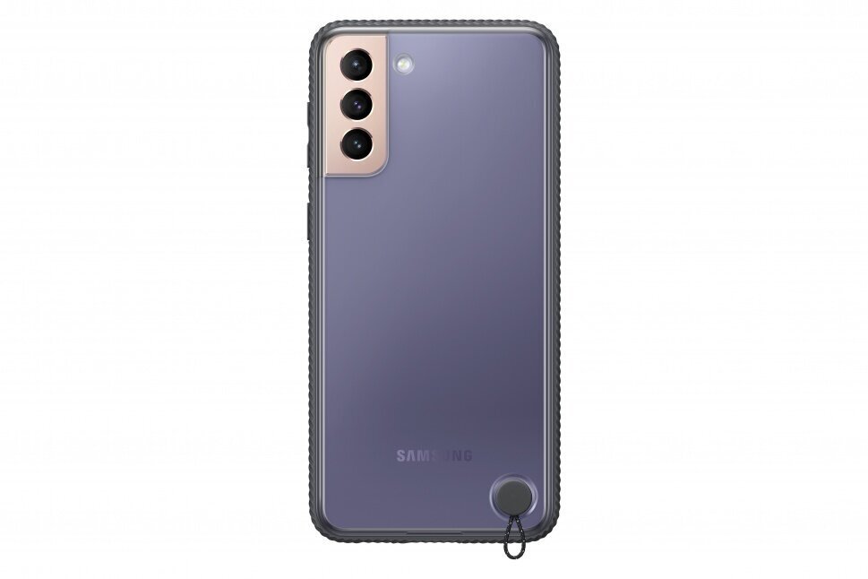 Samsung läbipaistev kaitsekate G996B Galaxy S21 Plus must EF-GG996CBEGWW hind ja info | Telefoni kaaned, ümbrised | kaup24.ee