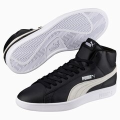 Meeste vabaajajalatsid Puma Smash v2 Mid L, 36692402, must цена и информация | Кроссовки для мужчин | kaup24.ee