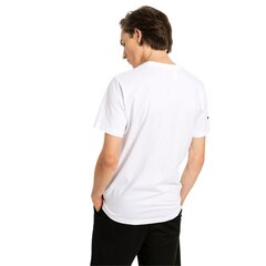 Meeste motospordi T-särk Puma Bmw Mms Logo Tee White 57869402, valge цена и информация | Мужские футболки | kaup24.ee