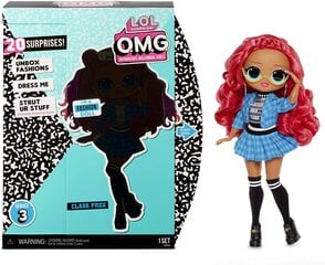 L.O.L. Surprise! O.M.G. Series 3 Class Prez Fashion Doll with 20 Surprises цена и информация | MUST Металлическая бутылочка с Ярким рисунком (без BPA) (500ml) для мальчиков от 3+ лет Серая с Машинкой | kaup24.ee