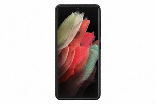 Samsung läbipaistev kaitsekate G998B Galaxy S21 Ultra must EF-GG998CBEGWW цена и информация | Чехлы для телефонов | kaup24.ee